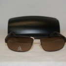 Brand New Calvin Klein Shiny Brown Sunglasses: Mod. 1077 & Case