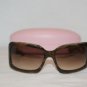 New Juicy Couture Brown Horn Sunglasses: Mod. P & Case