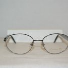 Brand New Christian Dior Gunmetal Eyeglasses: Mod. 3508 (20Z) 55-18 & Case
