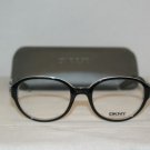 Brand New DKNY Clear Black Eyeglasses: Mod. 4568 (3131) 48-18 & Case
