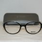 Brand New DKNY Clear Black Eyeglasses: Mod. 4568 (3131) 48-18 & Case