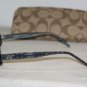 Brand New Coach Shiny Black Eyeglasses: Mod. Edythe (840) 49-16 & Case