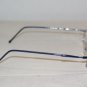 B. New Valentino Shiny Blue Eyeglasses: Mod. 5233 (H92) 46-19 & Case