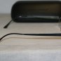 New Polo Ralph Lauren Gray Metal Eyeglasses: Mod. 1096 (9120) 58-19 & Case