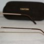 New Tom Ford Shiny Gold Sunglasses: Mod. TF 182 0182 (28J) 56-13 & Case