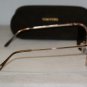 New Tom Ford Shiny Gold Sunglasses: Mod. TF 182 0182 (28J) 56-13 & Case