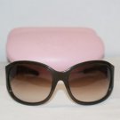 New Juicy Couture Brown Sunglasses Mod Beach Baby &Case