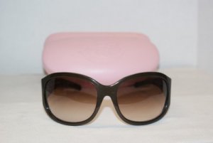 New Juicy Couture Brown Sunglasses Mod Beach Baby &Case