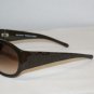 New Juicy Couture Brown Sunglasses Mod Beach Baby &Case