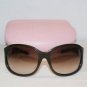 New Juicy Couture Brown Sunglasses Mod Beach Baby &Case