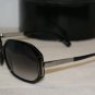 Brand New Marc By Marc Jacobs Shiny Black Sunglasses: Mod. 123 (0CVS) & Case
