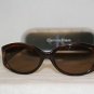Brand New Calvin Klein Wine Horn Sunglasses: Mod. 823S (177) 54-17 & Case