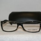 New Dolce & Gabbana Black/Gray Eyeglasses: Mod. DG 3094 (1727) 54-16 & Case