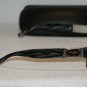 New Dolce & Gabbana Black/Gray Eyeglasses: Mod. DG 3094 (1727) 54-16 & Case