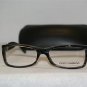 New Dolce & Gabbana Black/Gray Eyeglasses: Mod. DG 3094 (1727) 54-16 & Case