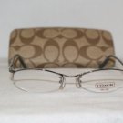 Brand New Coach Grey Eyeglasses: Mod. Denise & Case