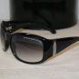 Brand New Marc By Marc Jacobs Shiny Black Sunglasses: Mod. 120 (0D28) & Case