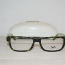Brand New D&G Dolce & Gabbana Havana Eyeglasses: Mod. 1165 (970) 51-15 & Case