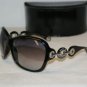 Brand New Marc By Marc Jacobs Shiny Black Sunglasses: Mod. 054/N (0D28) & Case