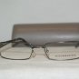 Brand New BCBG Maxazria Pewter Eyeglasses: Mod. Enzo 54-17 & Case