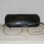 Brand New Dolce & Gabbana Shiny Silver Eyeglasses: Mod. 1206 (061) 56-17 & Case