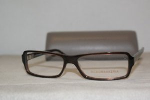 Brand New BCBG Maxazria Brown Eyeglasses: Mod. Milan 54-14 & Case