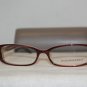 Brand New BCBG Maxazria Wine Eyeglasses: Mod. Sasha 54-17 & Case