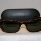 Brand New Donna Karan Brown Sunglasses: Mod. 212 & Case