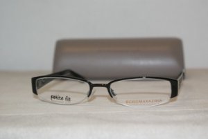 Brand New BCBG Maxazria Black Eyeglasses: Mod. Marietta 48-16 & Case