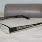 Brand New BCBG Maxazria Black Eyeglasses: Mod. Marietta 48-16 & Case