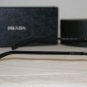 Brand New Prada Black Eyeglasses: Mod. VPR 50N (1BO-1O1) 54-17 & Case