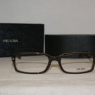 Brand New Prada Olive Eyeglasses: Mod. VPR 04N-A (0AQ-1O1) 53-17 & Case