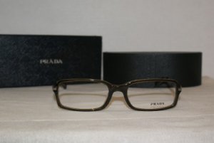 Brand New Prada Olive Eyeglasses: Mod. VPR 04N-A (0AQ-1O1) 53-17 & Case