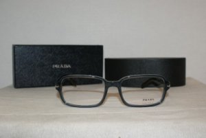 Brand New Prada Denim Tortoise Eyeglasses: Mod. VPR 08N (PD6-1O1) 55-18 & Case