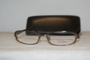 Brand New Cole Haan Matte Brown Eyeglasses: Mod. 921 51-16 & Case