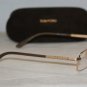New Tom Ford Shiny Gold Metal Eyeglasses: Mod. TF 5032 (772) 54-18 & Case
