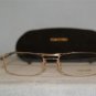 New Tom Ford Shiny Gold Metal Eyeglasses: Mod. TF 5032 (772) 54-18 & Case