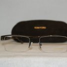 New Tom Ford Shiny Brown Metal Eyeglasses: Mod. TF 5200 (048) 54-19 & Case