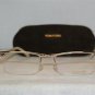 New Tom Ford Shiny Gold Eyeglasses: Mod. TF 5200 (028) 54-19 & Case