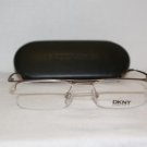 Brand New DKNY Brown Eyeglasses: Mod. 6239 53-18 & Case