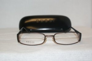 Brand New Gucci Brown Eyeglasses: Mod. 2825 &Case