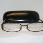 Brand New Gucci Brown Eyeglasses: Mod. 2825 &Case