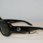 Brand New Giorgio Armani Black Sunglasses: Mod. 211 W/Stones & Case