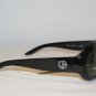 Brand New Giorgio Armani Black Sunglasses: Mod. 211 W/Stones & Case