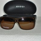 Brand New Gucci Brown Sunglasses: Mod. 2575 & Case