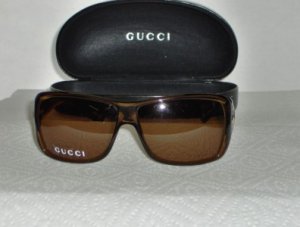 Brand New Gucci Brown Sunglasses: Mod. 2575 & Case