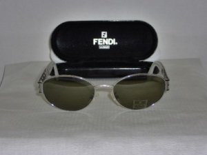 Brand New Fendi Satin Sunglasses: Mod. 154 & Case