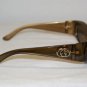 Brand New Gucci Dark Gold Sunglasses: Mod. 2968 & Case