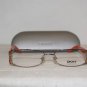Brand New DKNY Copper & Brown Eyeglasses: Mod. 5575 (1106) 52-16 & Case