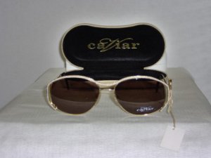 Brand New Caviar Gold Sunglasses: Mod. 1885 & Case